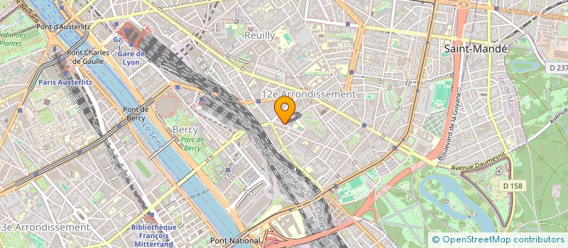 localisation de l'entreprise MADAME ELIZABETH LAVERY  PARIS