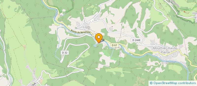 localisation de l'entreprise MADAME ELIZABETH MARION  LODS