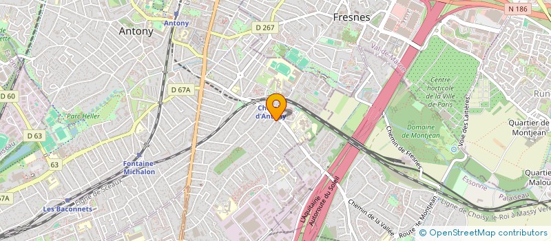 localisation de l'entreprise MADAME ELIZABETH MENDES DA SILVA à ANTONY