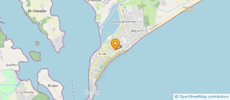 localisation de l'entreprise MADAME ELIZABETH MINSSEN  ILE-TUDY