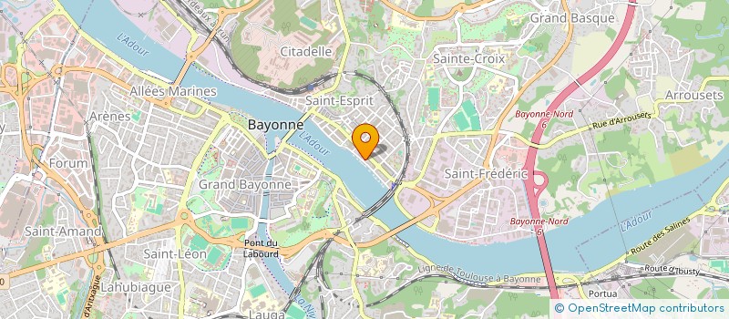 localisation de l'entreprise MADAME ELIZABETH NAHABI à BAYONNE