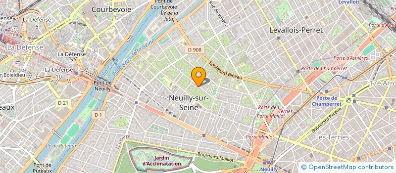 localisation de l'entreprise MADAME ELIZABETH NICOLE PAZ PANTOJA à NEUILLY SUR SEINE
