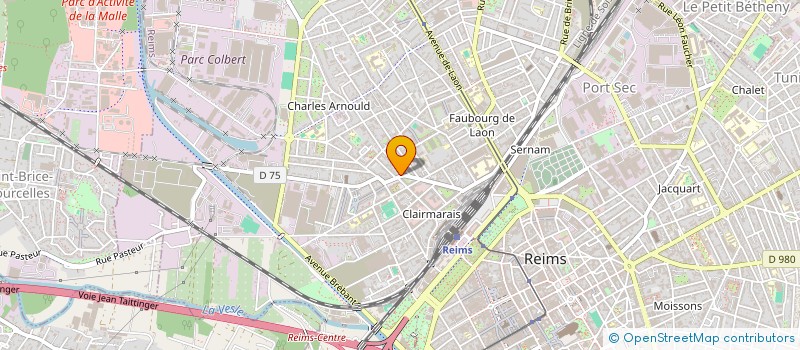 localisation de l'entreprise MADAME ELIZABETH RACHEL ARMSTRONG  REIMS