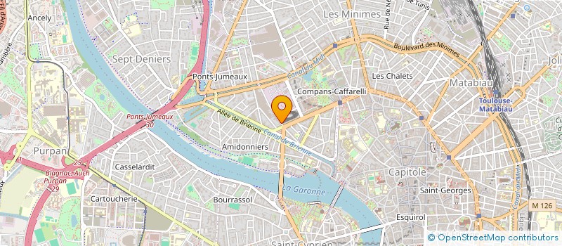 localisation de l'entreprise MADAME ELIZABETH RIVAS PEREZ à TOULOUSE