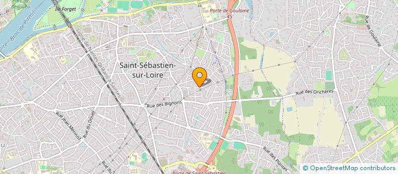 localisation de l'entreprise MADAME ELIZABETH ROSTAM à SAINT-SEBASTIEN-SUR-LOIRE