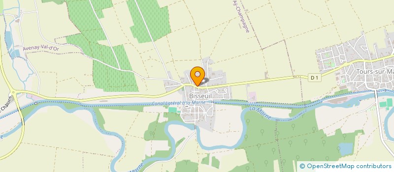 localisation de l'entreprise MADAME ELIZABETH SAINTOT  AY-CHAMPAGNE