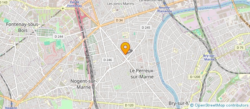 localisation de l'entreprise MADAME ELIZABETH STEENKAMP  PARIS