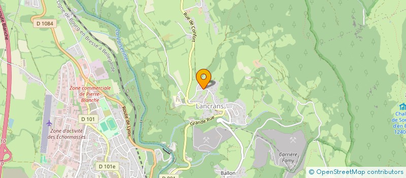 localisation de l'entreprise MADAME ELIZABETH STRIPLIN à VALSERHONE