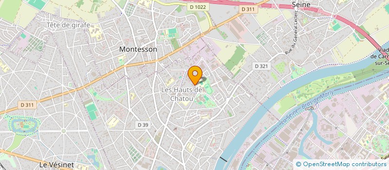 localisation de l'entreprise MADAME ELIZABETH TORRES  CHATOU