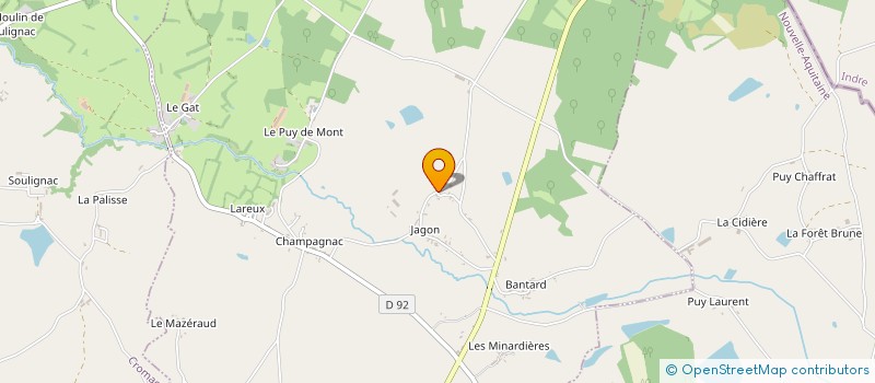 localisation de l'entreprise MADAME ELIZABETH VICTORIA SMITH à SAINT-GEORGES-LES-LANDES