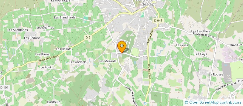 localisation de l'entreprise MADAME ELIZABETH WILKINSON  SAINT-SATURNIN-LES-APT