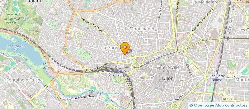 localisation de l'entreprise MADAME ELIZABETH WISSOCQ  TALANT