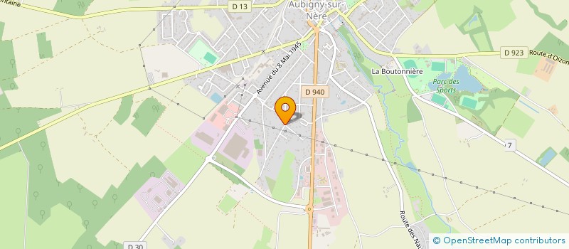 localisation de l'entreprise MADAME ELIZABETHA PRENI  AUBIGNY-SUR-NERE