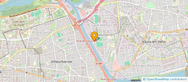 localisation de l'entreprise MADAME ELIZAVETA ANTONOVA  VILLEURBANNE