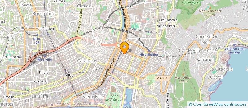 localisation de l'entreprise MADAME ELIZAVETA CEBOTARI  NICE