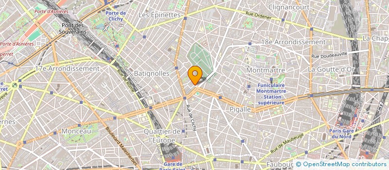 localisation de l'entreprise MADAME ELIZAVETA OSTANINA  PARIS