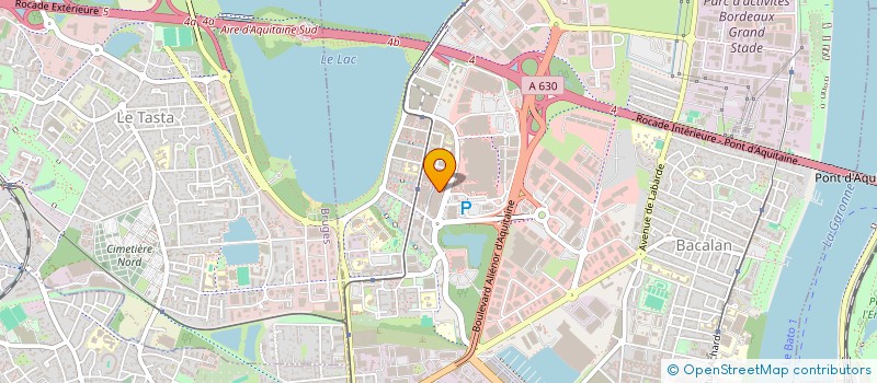 localisation de l'entreprise MADAME ELKA MIRASCHIEVA  BORDEAUX