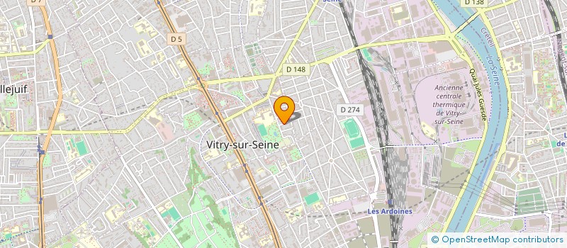 localisation de l'entreprise MADAME ELKE DEWOLFS à VITRY-SUR-SEINE