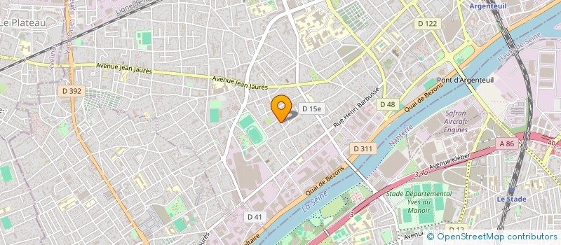 localisation de l'entreprise MADAME ELLA ABDELMOUMENI  ARGENTEUIL