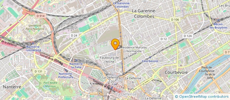 localisation de l'entreprise MADAME ELLA CAMPOAMOR SUPPLISSON à COURBEVOIE