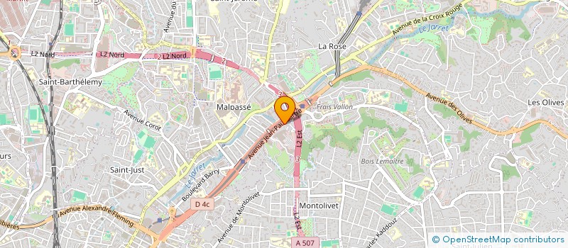 localisation de l'entreprise MADAME ELLA HADJ KHALIFA à MARSEILLE
