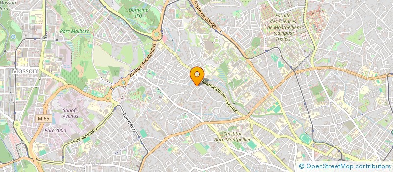 localisation de l'entreprise MADAME ELLA JOSEPH à MONTPELLIER
