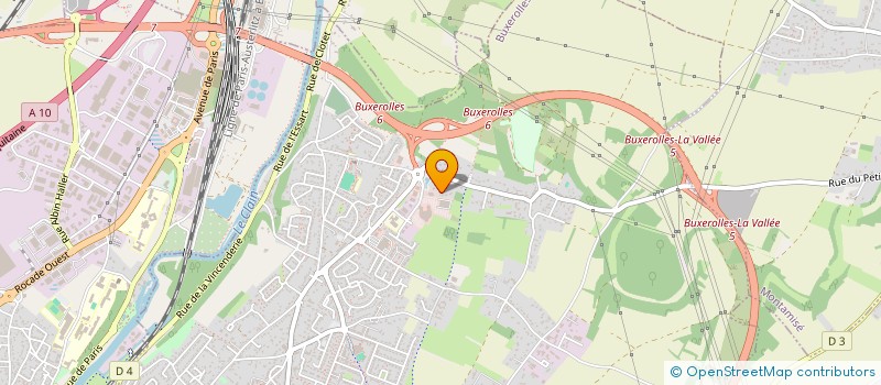 localisation de l'entreprise MADAME ELLA-MARIA BERMINGHAM  BUXEROLLES