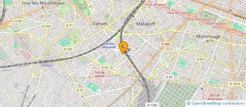 localisation de l'entreprise MADAME ELLA NAMMOUR à MALAKOFF