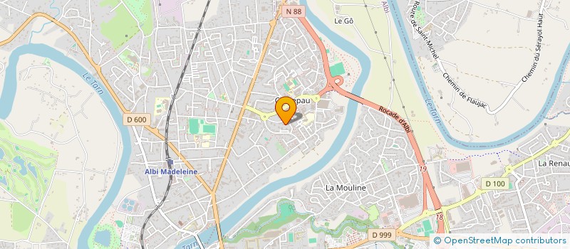 localisation de l'entreprise MADAME ELLA OKUNGBOWA à ALBI