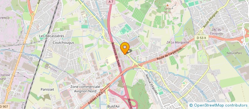 localisation de l'entreprise MADAME ELLA PUIGBLANQUE  SORGUES