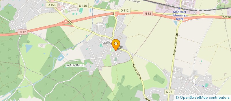 localisation de l'entreprise MADAME ELLA-ROSE ROMEO  GALLUIS