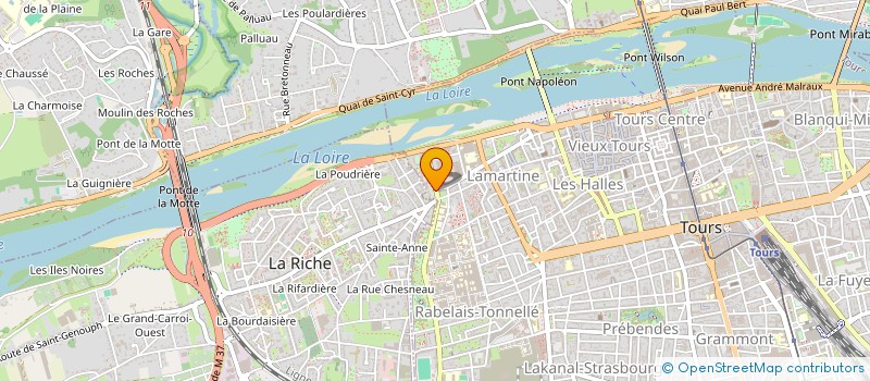 localisation de l'entreprise MADAME ELLA SAMBA à TOURS