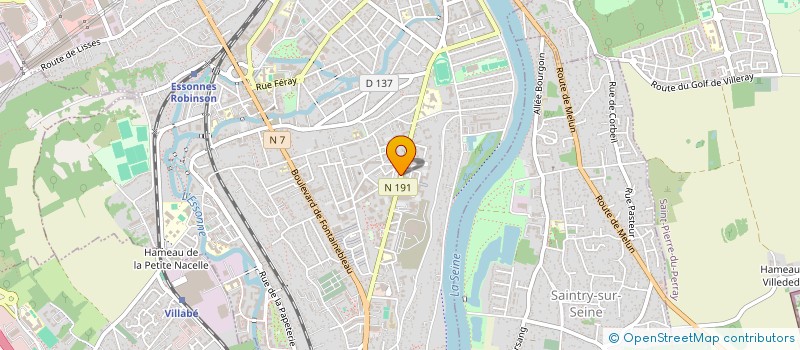 localisation de l'entreprise MADAME ELLA SANDRINA MORVANY à CORBEIL-ESSONNES
