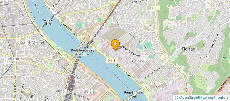 localisation de l'entreprise MADAME ELLA VAN DE VEN  BORDEAUX