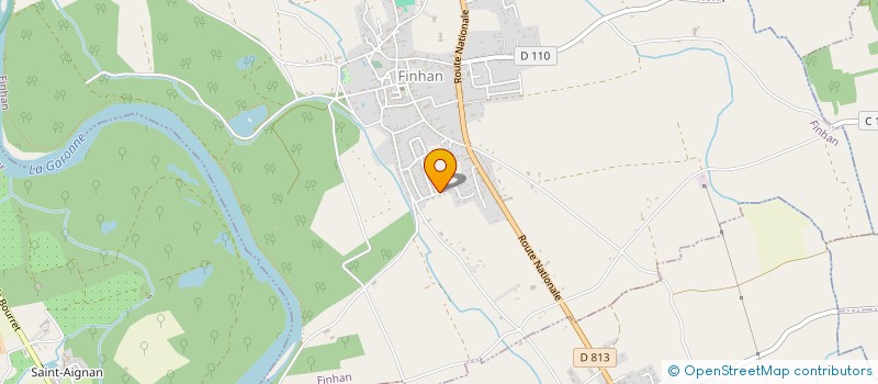 localisation de l'entreprise MADAME ELLAURYNE LIGER  FINHAN