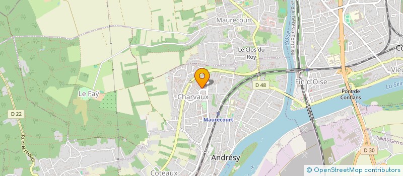 localisation de l'entreprise MADAME ELLE AZOULAY à ANDRESY
