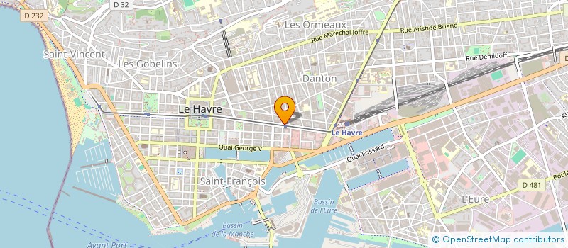 localisation de l'entreprise MADAME ELLEN BARBOZA DA SILVA à LE HAVRE