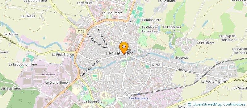 localisation de l'entreprise MADAME ELLEN BOUCAMUS à LES HERBIERS
