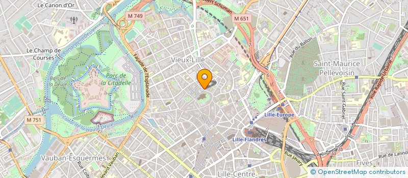 localisation de l'entreprise MADAME ELLEN DESFORGES à LILLE