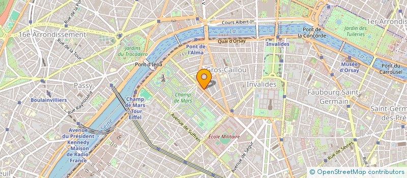 localisation de l'entreprise MADAME ELLEN-JEANNE WEIS  PARIS