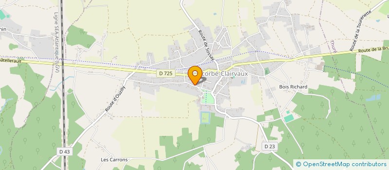 localisation de l'entreprise MADAME ELLEN KRABBE à SCORBE-CLAIRVAUX