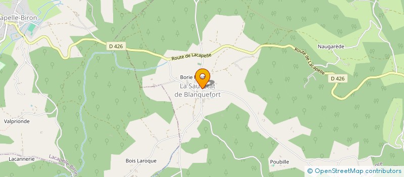 localisation de l'entreprise MADAME ELLEN KUPPENS  BLANQUEFORT-SUR-BRIOLANCE