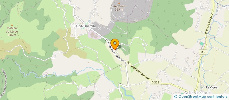 localisation de l'entreprise MADAME ELLEN LAMOULERE  SAINT-BAUZILE