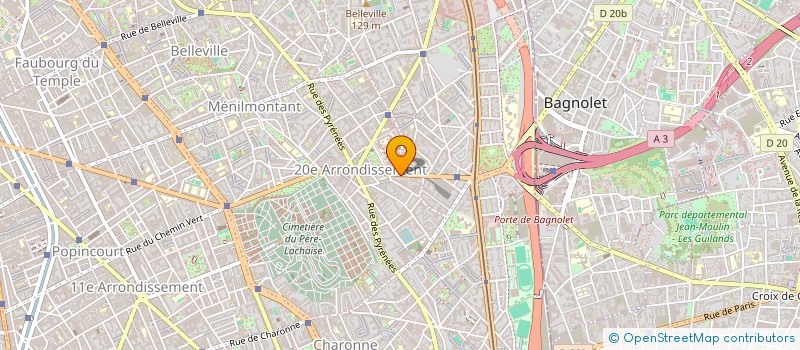 localisation de l'entreprise MADAME ELLEN LOVISA BERGE BIRATH  PARIS