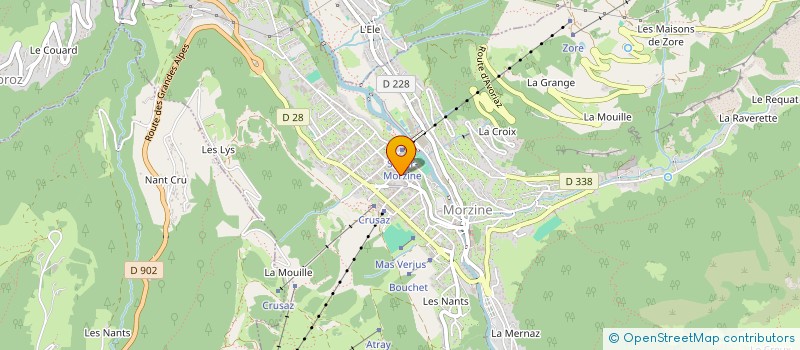 localisation de l'entreprise MADAME ELLEN O'DONNELL à MORZINE