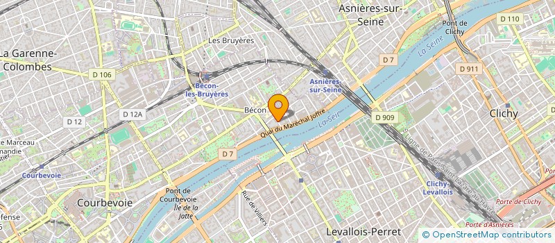 localisation de l'entreprise MADAME ELLEN ROA SEPULVEDA à COURBEVOIE