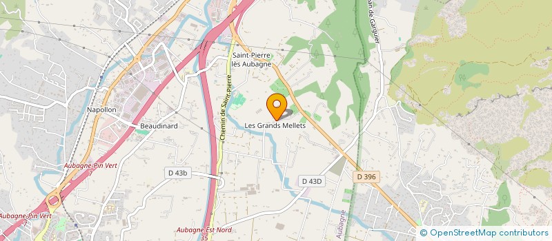 localisation de l'entreprise MADAME ELLEN VAN DE WEG à AUBAGNE