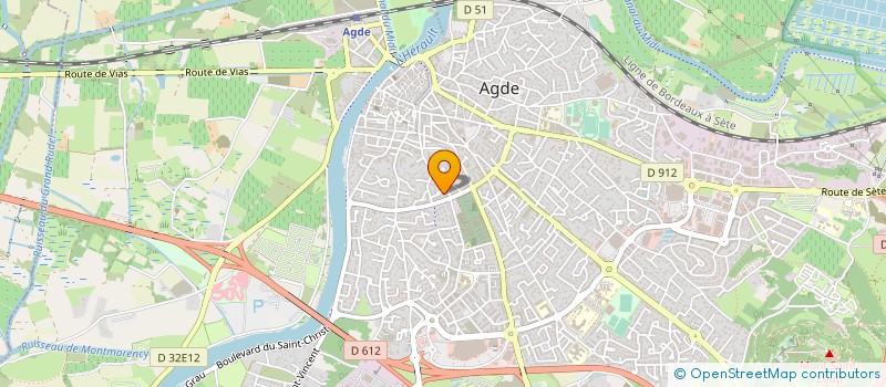 localisation de l'entreprise MADAME ELLEONORE VAN WILLIGEN à AGDE