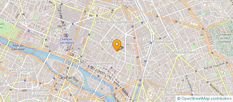 localisation de l'entreprise MADAME ELLI COHEN  PARIS