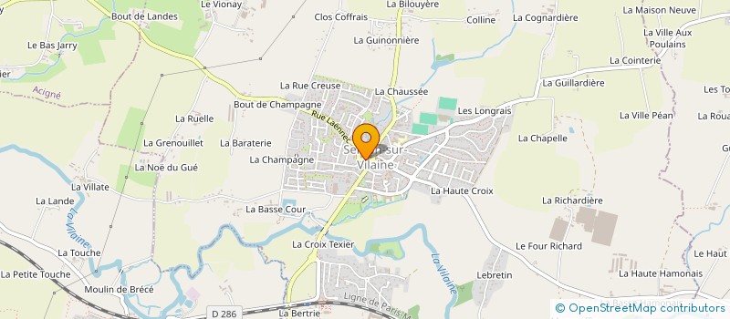 localisation de l'entreprise MADAME ELLI MIZIKAS  SERVON-SUR-VILAINE